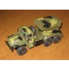 URAL 375  BM-21  GRAD Vojenské náklaďák  URAL 375 BM-21  GRAD Vojenské  - kovový model auta