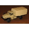 URAL 43206 náklaďák / plachta bežová  URAL 43206 náklaďák  - kovový model auta