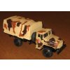 URAL 4320 náklaďák / plachta kamuflaž bežový  URAL 4320 náklaďák  - kovový model auta