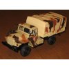 URAL 4320 náklaďák / plachta kamuflaž bežový  URAL 4320 náklaďák  - kovový model auta
