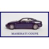 Maserati coupe 1:43 - Superauta DeAgostini časopis s modelem #5  Maserati coupe - kovový model auta z časopisu Superkary - Superauta