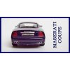 Maserati coupe 1:43 - Superauta DeAgostini časopis s modelem #5  Maserati coupe - kovový model auta z časopisu Superkary - Superauta