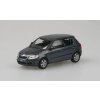 Škoda Fabia 2 tm. šedá 1:43 - Abrex  Škoda Fabia II 2006 - Šedá Anthracite Metalíza - kovový model auta