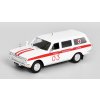 GAZ-24-03 Volga Sanitka 1:43 - Auto ve službě časopis s modelem #15  GAZ 2403 Volha - kovový model auta