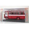 PAZ-672 hasiči 1:43 - ClassicBus - hasičské auto  PAZ 672 hasičský - autobus - kovový model auta