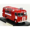 PAZ-672 hasiči 1:43 - ClassicBus - hasičské auto  PAZ 672 hasičský - autobus - kovový model auta