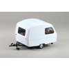 Niewiadow N126 obytný přívěs karavan 1:43 - DeAgostini časopis s modelem  Niewiadow N126 - kovový model