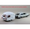 Niewiadow N126 obytný přívěs karavan 1:43 - DeAgostini časopis s modelem  Niewiadow N126 - kovový model