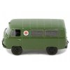 UAZ-450A SANITKA 1:43 - AUTO ve službě časopis s modelem #27  UAZ 450A - kovový model auta