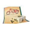 JAWA 354-04 1:24 East European Motorbikes časopis s modelem  JAWA 354 04 - kovový model motorky