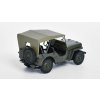JEEP WILLYS MB 1:43 Kultovní auta ČSSR časopis s modelem #78  JEEP WILLYS MB Kultovní auta ČSSR - kovový model auta