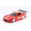 Mazda Dom's RX-7 1993 červená z filmu Fast and Furious 1:43 - Jada Toys  Mazda RX-7 - kovový model