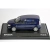 Škoda Praktik modrá (Blue Pacific Uni) 1:43 - Abrex  Škoda Roomster FL Praktik 2010 - Modrá Pacific Uni - kovový model auta