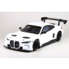 BMW M4 GT3 bilá 1:24 - MotorMax  BMW M4 GT3 - kovový model