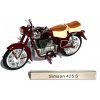 Simson 425 S časopis s modelem - East European Motorbikes  Simson 425 S - kovový model motorky