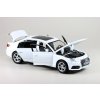 Audi A4L bílá 1:32 - Tayumo  Audi A4L - kovový model