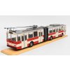 Škoda 15 Tr 02 1990 trolejbus 1:43 - Ručně vyrobený model  Škoda 15Tr 02 1990 - kovový model