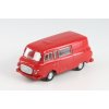 Barkas B1000 Dodávka červená  1962 1:87 - Brekina  Barkas B1000 Dodávka