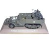 Multiple Gun Motor Carriage M16 1:43 - Atlas časopis s modelem  Multiple Gun Motor Carriage M16 - kovový model auta 1/43