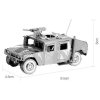 Vojenské vozidlo - kovová montážní sada  Vojenské vozidlo - kovový model auta