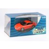 Porsche 911 Carrera 4 Coupe 2001 červená 1:43 - časopis s modelem  Porsche 911 - kovový model