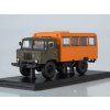 GAZ-66 Hlídkový autobus 1:43 - SSM  GAZ 66 - kovový model auta