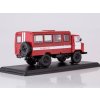 GAZ-66 Hasičský Hlídkový autobus 1:43 - SSM  GAZ 66 Hlídkový autobus Hasičský Záchranný Sbor - kovový model auta