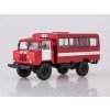 GAZ-66 Hasičský Hlídkový autobus 1:43 - SSM  GAZ 66 Hlídkový autobus Hasičský Záchranný Sbor - kovový model auta