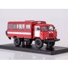 GAZ-66 Hasičský Hlídkový autobus 1:43 - SSM  GAZ 66 Hlídkový autobus Hasičský Záchranný Sbor - kovový model auta