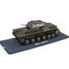 KV-1 1:43 - Tanky. Legendy tuzemské vojenské techniky časopis s modelem #3  Tank KV-1 (Kliment Vorošilov 1) 1941 - kovový model tanku