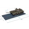 T-64B 1:43 - Tanky. Legendy tuzemské vojenské techniky časopis s modelem #4  T-64? 1976 - kovový model tanku