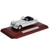 Jaguar XK 140 1:43 - Silver Cars - Atlas časopis s modelem  Jaguar XK140 - kovový model auta