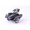 Harley-Davidson FLHT Electra Glide + SIDECAR 1:18 - Maisto časopis s modelem  Harley Davidson FLHT Electra Glide + SIDECAR