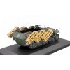 Sd.Kfz. 251/1 Ausf.C Wurfrahmen 40 Kursk 1942 1:43 - Atlas časopis s modelem  SdKfz 251 / 1 Ausf. C Wurfrahmen 40 24. Pz.Div. Kursk 1942 - kovový model