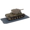 KV-2 1:43 - Tanky. Legendy tuzemské vojenské techniky časopis s modelem #5  KV-2 - 1941 - kovový model tanku
