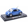 Volkswagen Beetle 1998 1:43 - Auto Plus časopis s modelem  VW Beetle 1998 - kovový model auta
