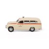 Škoda 1201 Sanitka Záchranka 1956 1:43 - Abrex  Škoda 1201 1956 ZS UNV hl. m. Prahy 51 Sanitka - kovový model auta