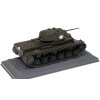 KV-1 1:43 - Tanky. Legendy tuzemské vojenské techniky časopis s modelem #10  Tank KV-1 1942 - kovový model tanku