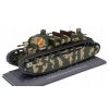 Char FCM 2C 1:43 Tanky. Legendy tuzemské vojenské techniky časopis s modelem #17  Char FCM 2C 1939 - kovový model tanku