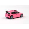 Škoda Fabia III R5 2015 Růžová Matná 1:43 - Abrex  Škoda Fabia III R5 - kovový model auta