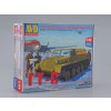 GAZ-47 GT-S pásové terénní vozidlo 1:43 - AVD  GAZ 47 GT-S vojenské terenni pásové vozidlo - stavebnice AVD