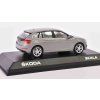 Škoda SCALA šedá Steel 1:43  Škoda Skala - kovový model