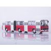 IKARUS 280.33 červený 1:43 - Sovetskij avtobus - časopis AutoModels s modelem  IKARUS-280 - kovový model autobusu