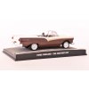 Ford Fairlane 500 Skyliner 1957 James Bond 1:43 časopis AutoModels s modelem  Ford Fairlane Skyliner - kovový model auta