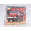 URAL-375 požární automobil AC-40 1:43 - AVD  URAL 375 hasičské auto AC 40 - stavebnice AVD