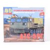 ATS-59G dělostřelecký pásový tahač 1:43 - AVD  ATS-59G dělostřelecký pásový tahač vojenské vozidlo - stavebnice AVD