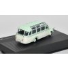 Opel Blitz panoramabus 1953 1:72 - Opel Collection časopis s modelem  Opel Blitz panoramabus 1953 - kovový model  autobusu