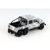 Land Rover Defender 110 Pick-up 6x6 2016 bílá 1:64 - BM Creations  Land Rover - kovový model