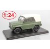 UAZ-469 1:24 - Hachette časopis s modelem  UAZ 469 - kovový model auta