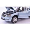 Škoda Yeti FL 2013 Modrá Metalíza 1:18 - Abrex  Škoda Yeti FL 2013 - kovový model auta